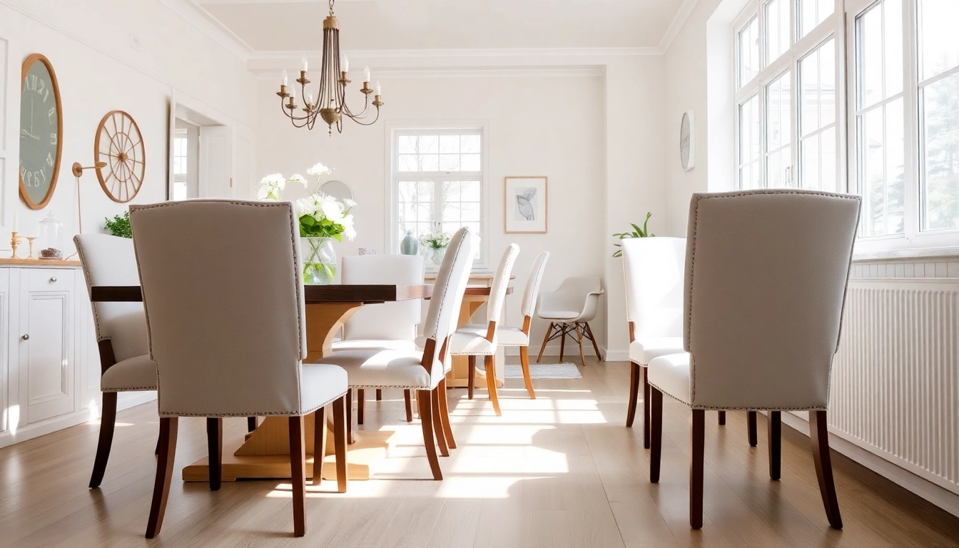 Stylish Housses de Chaises: Transform and Protect Your Dining Chairs