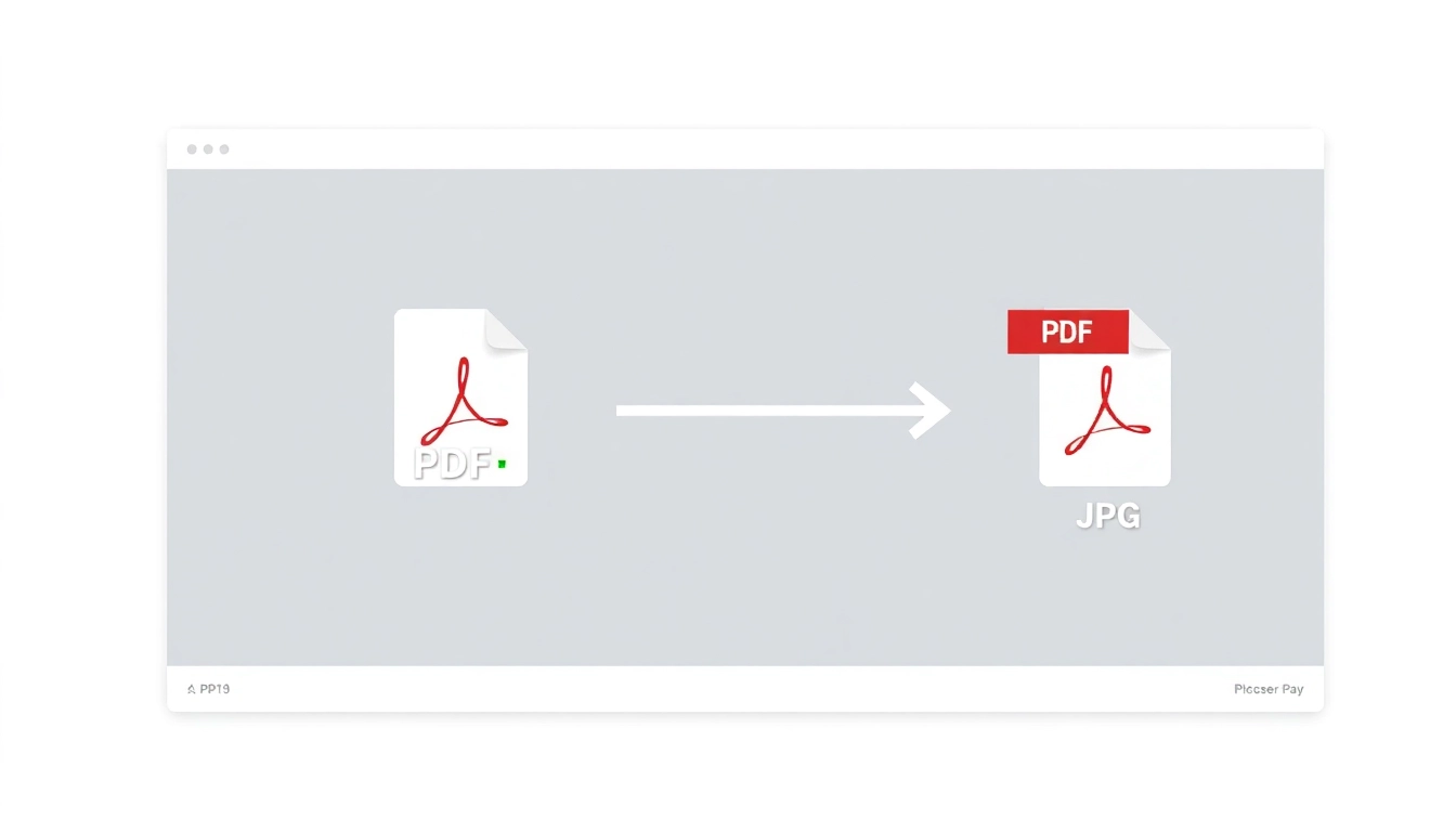 Effortlessly convert your PDF file to JPG format using a pdf to jpg converter tool with an intuitive interface.