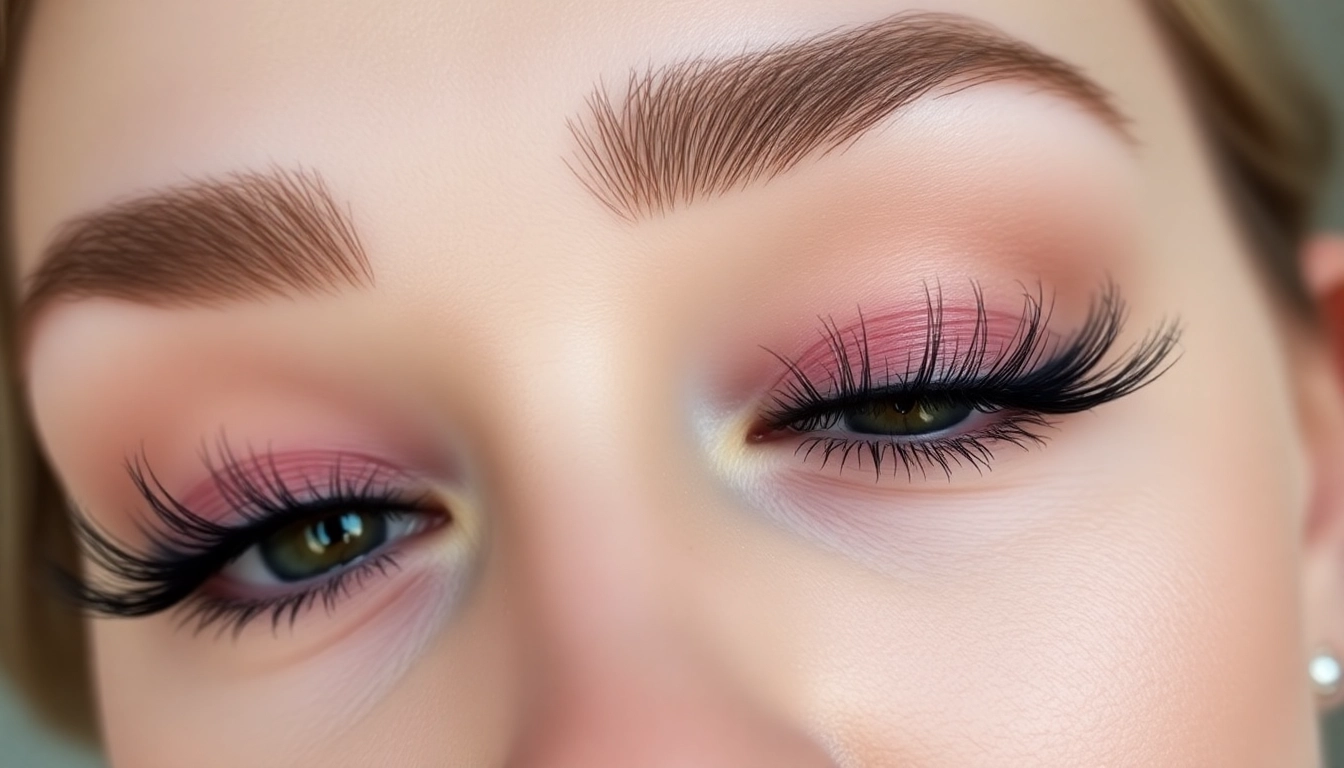 Enhance your look with meticulous Roundrock Lash Extensions expertly applied for a stunning appearance.