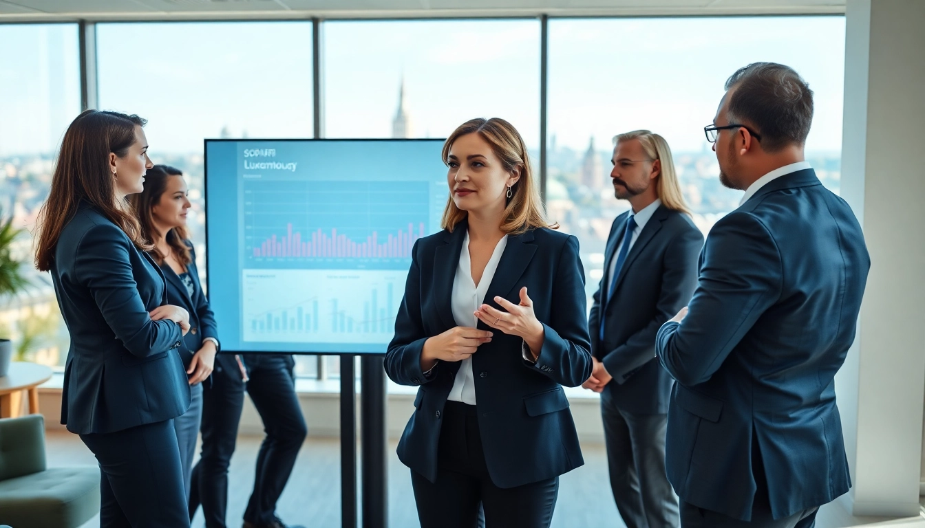 Créer une holding Luxembourg SOPARFI dans un environnement professionnel dynamique.