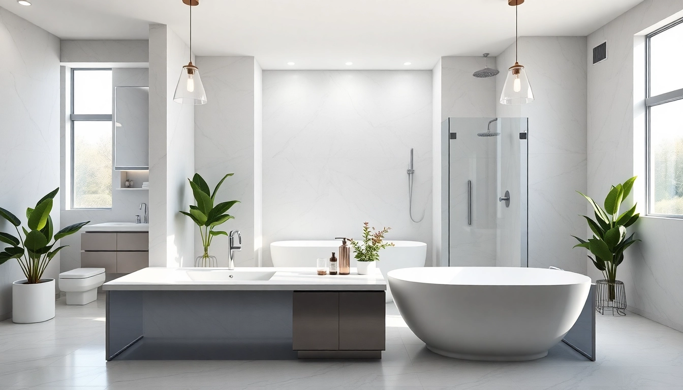Transform your space with innovative bathroom remodels ideas featuring luxurious sinks and fixtures.