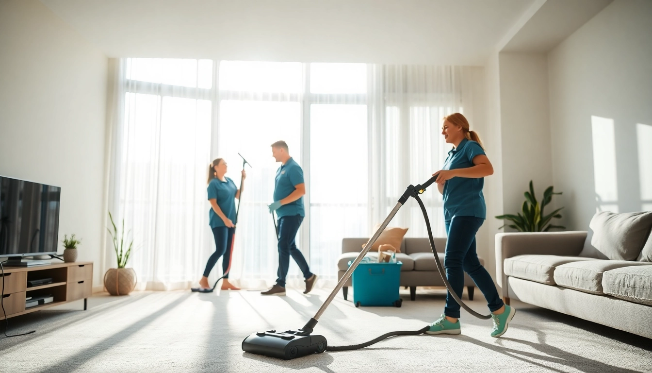 Achieve spotless results with bond cleaning Brisbane by professional cleaners in a bright apartment.