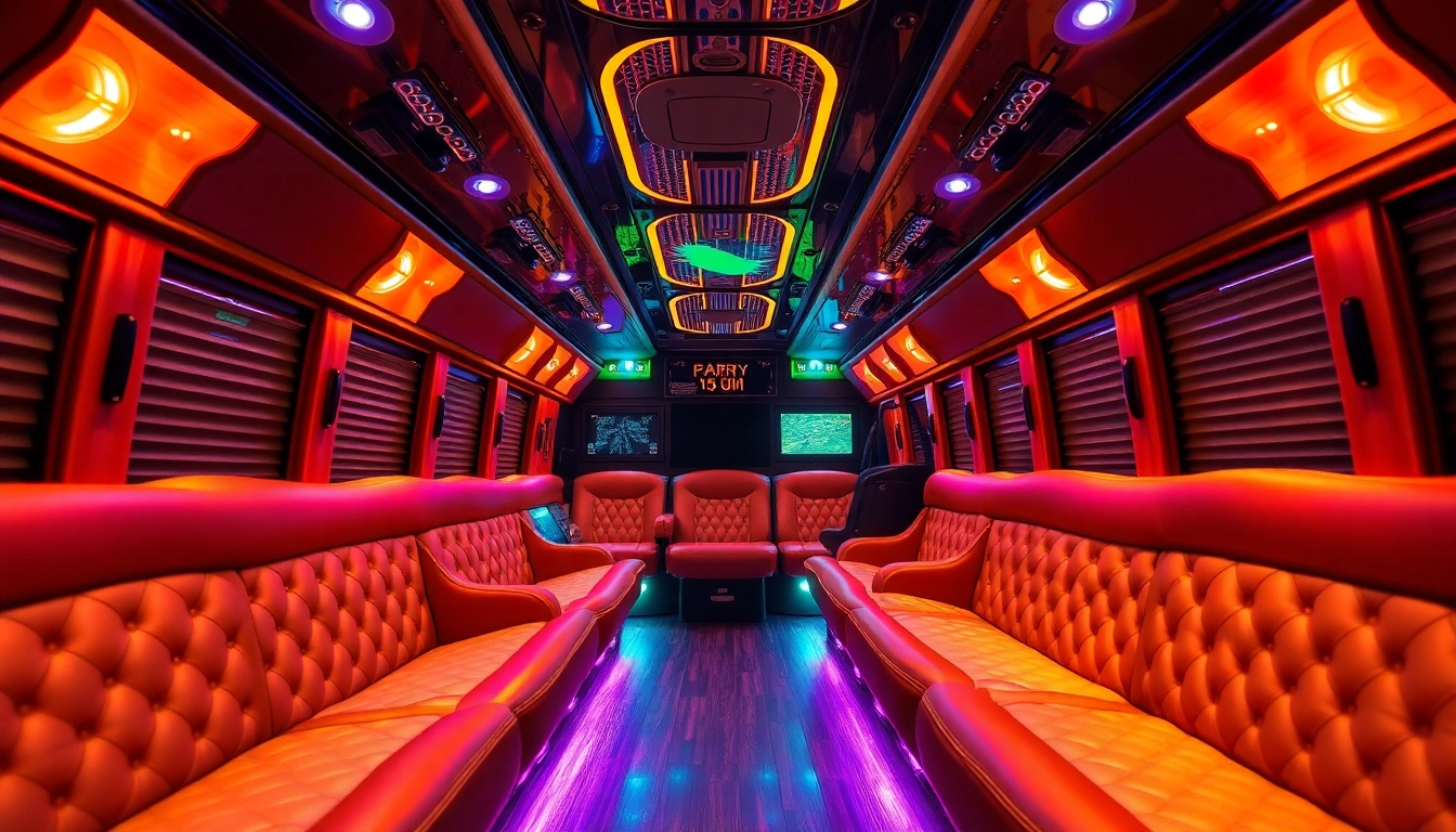 Experience the luxury of an Atlanta party bus with plush interiors and modern amenities for unforgettable events.