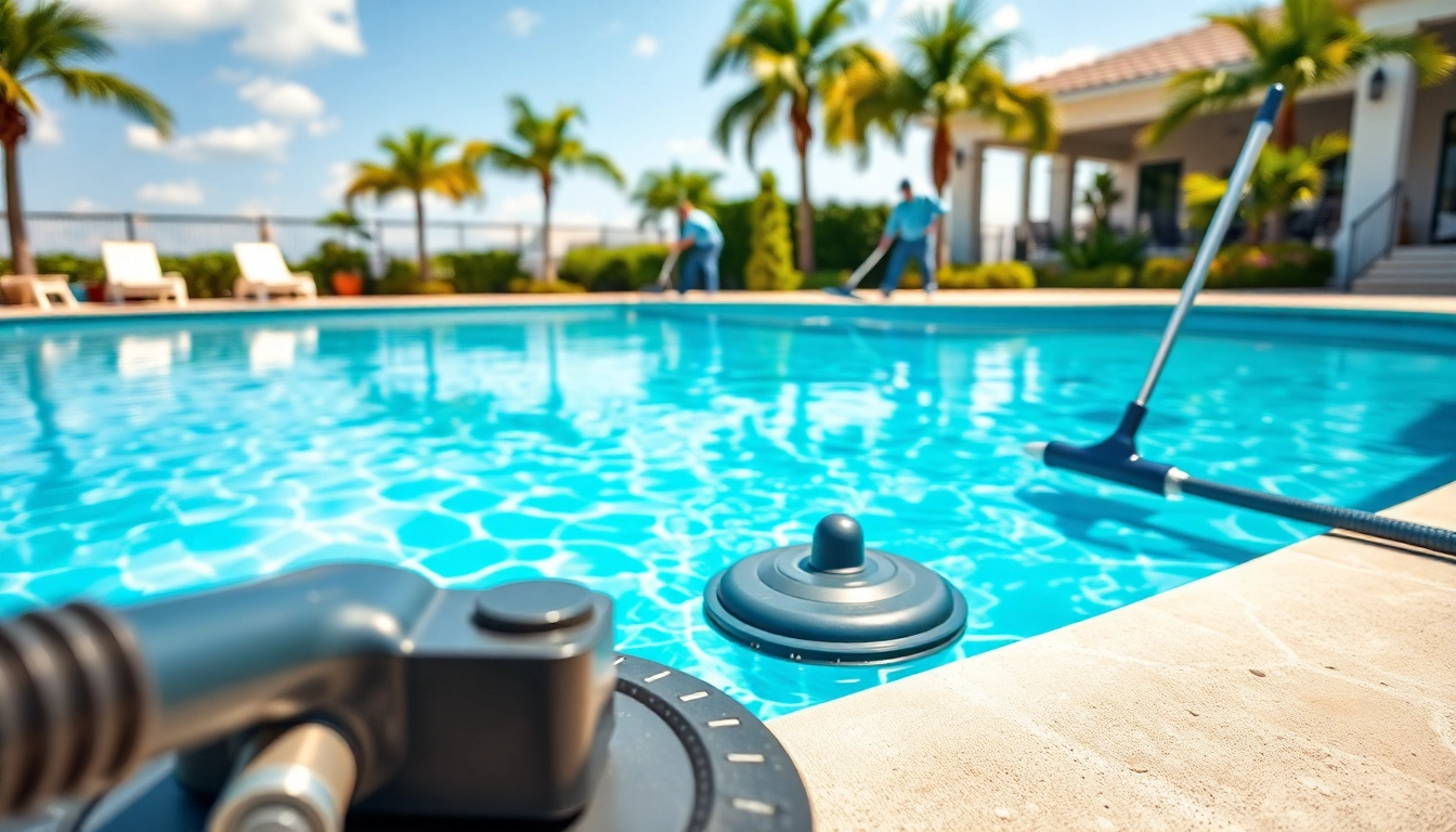 Enhance your pool service Largo with expert technicians ensuring a pristine swimming pool.