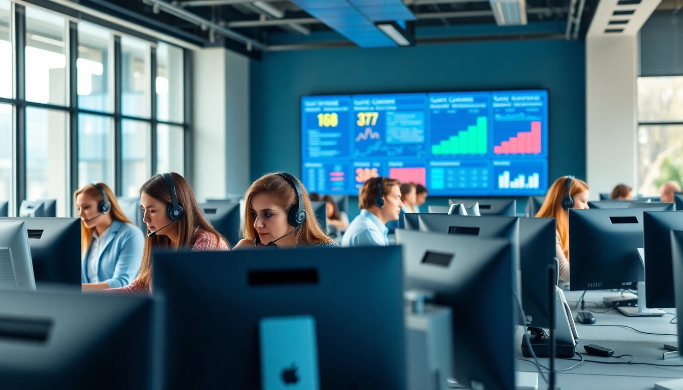 Enhance your understanding of call center services in a professional environment with a collaborative team.