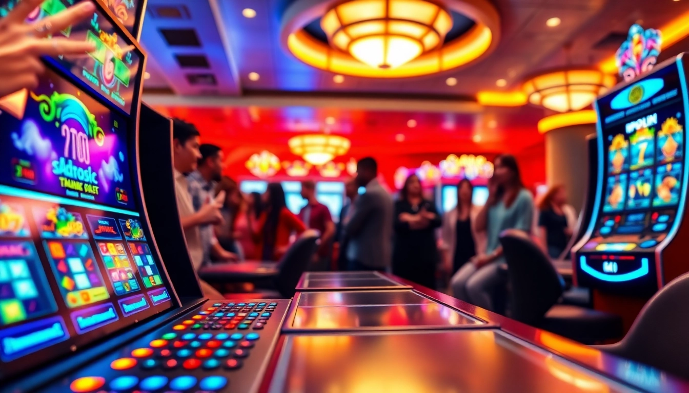 Menggandeng situs slot batman138 dengan slot machine yang canggih dan pemain yang antusias.