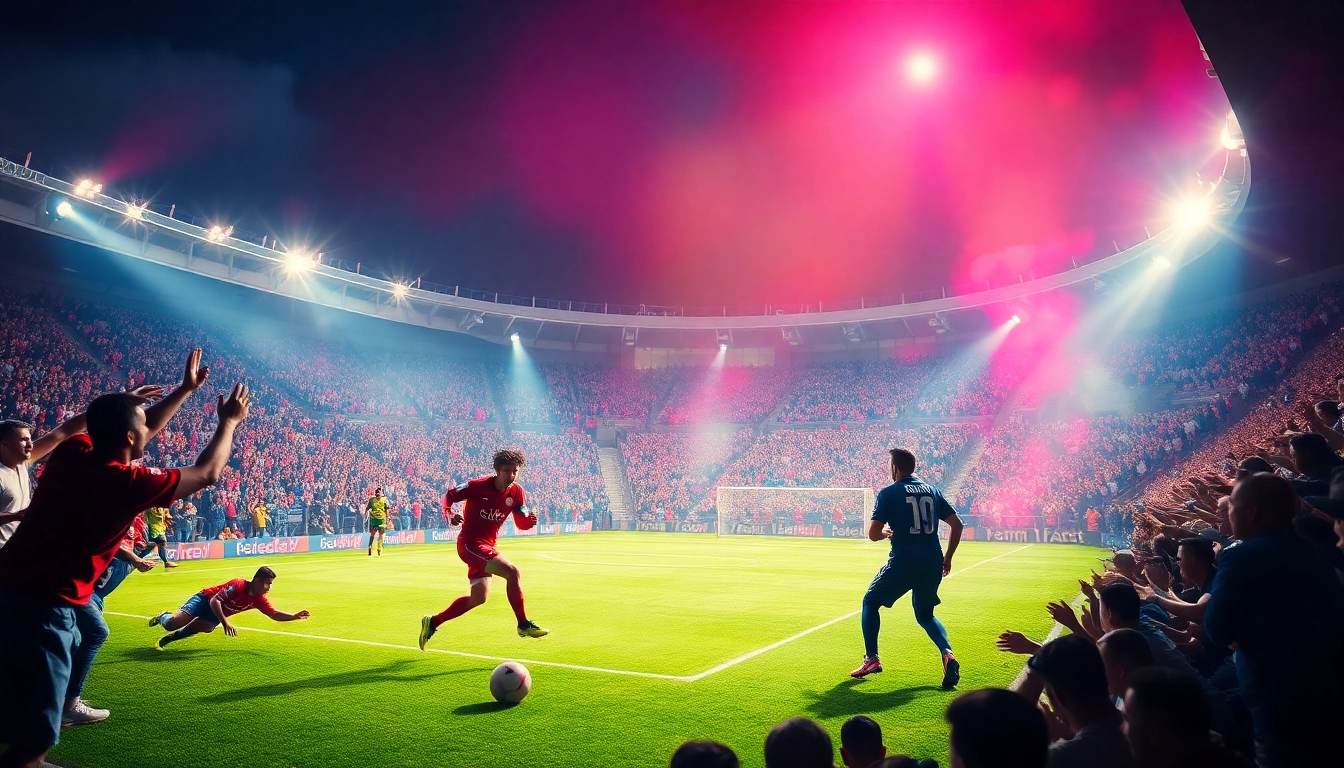 Engage with judi bola terpercaya through thrilling football matches and vibrant fan experiences.