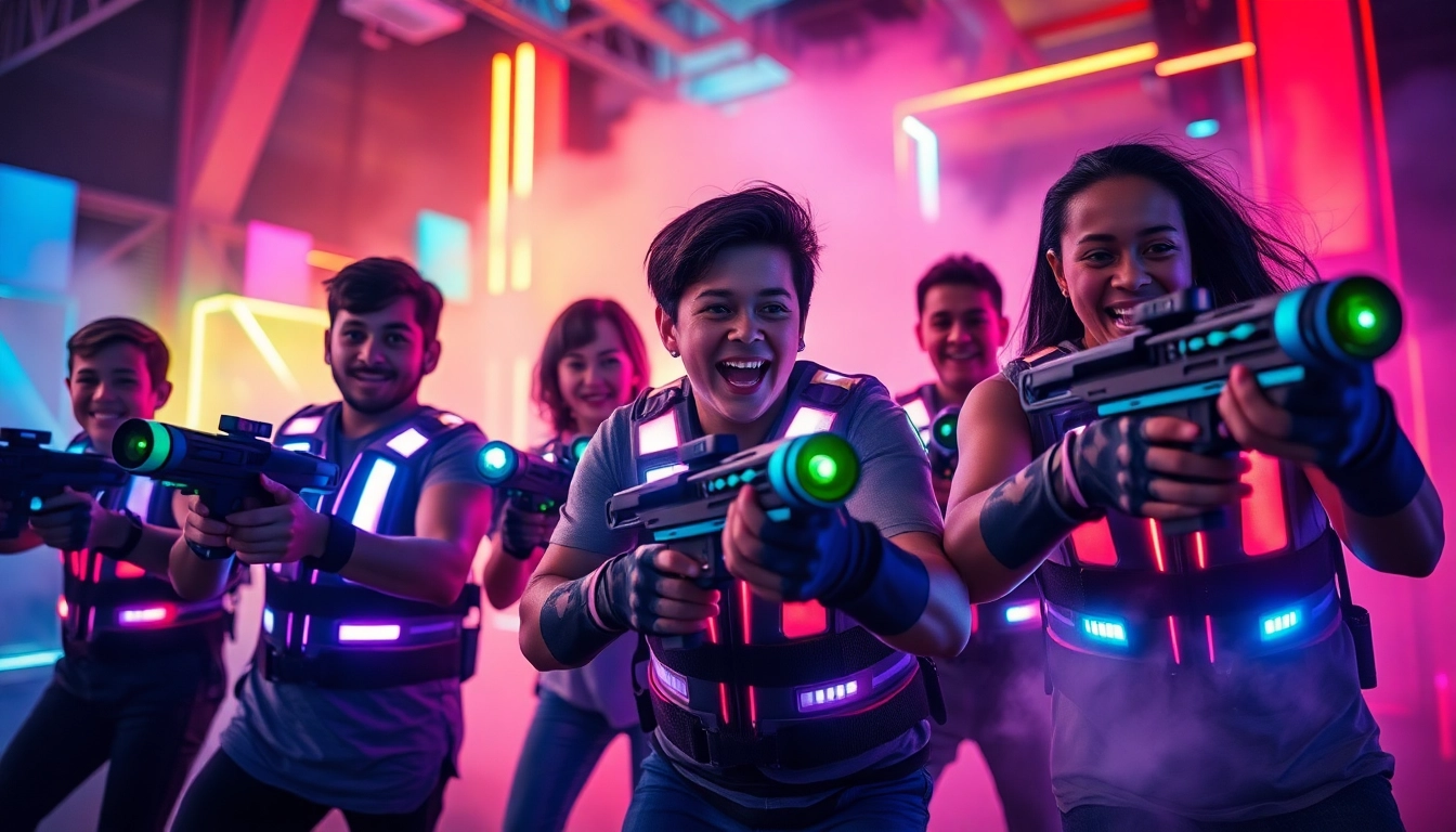 Engage in an Unforgettable Laser Tag Experience with Friends and Family