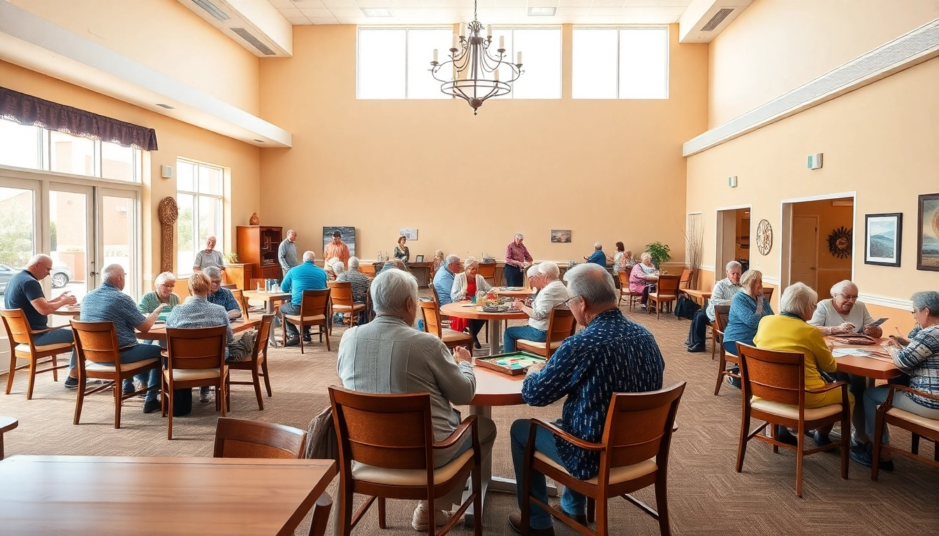 Engaged seniors at heritage senior center henderson nv participating in community activities
